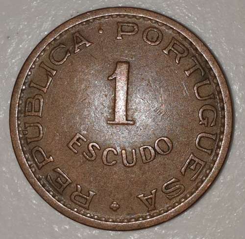 1968 - 1 ESCUDO - MOCAMBIQUE - MOZAMBIQUE - (Bronze)